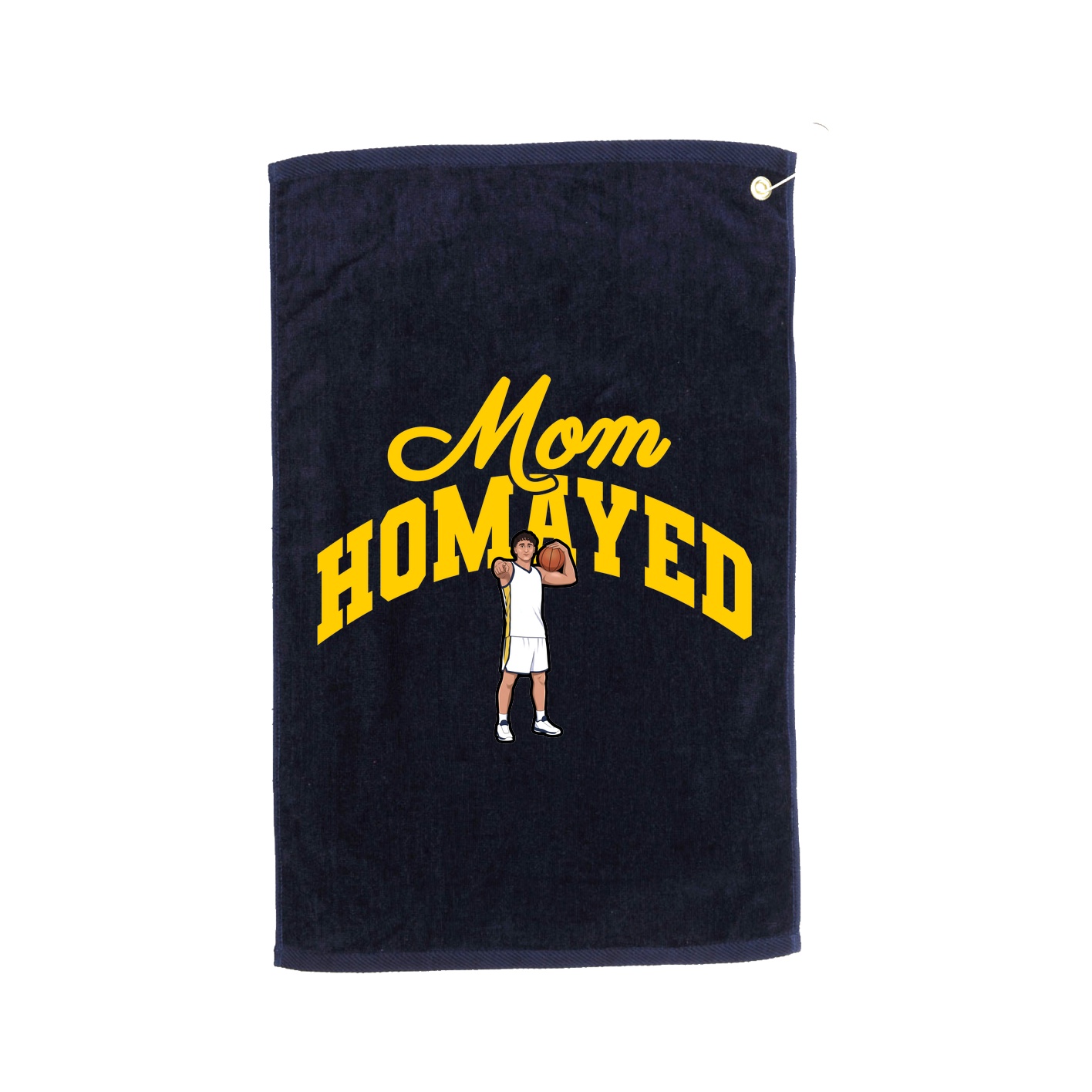 Golf Towel — Mothers Day Arch in Navy