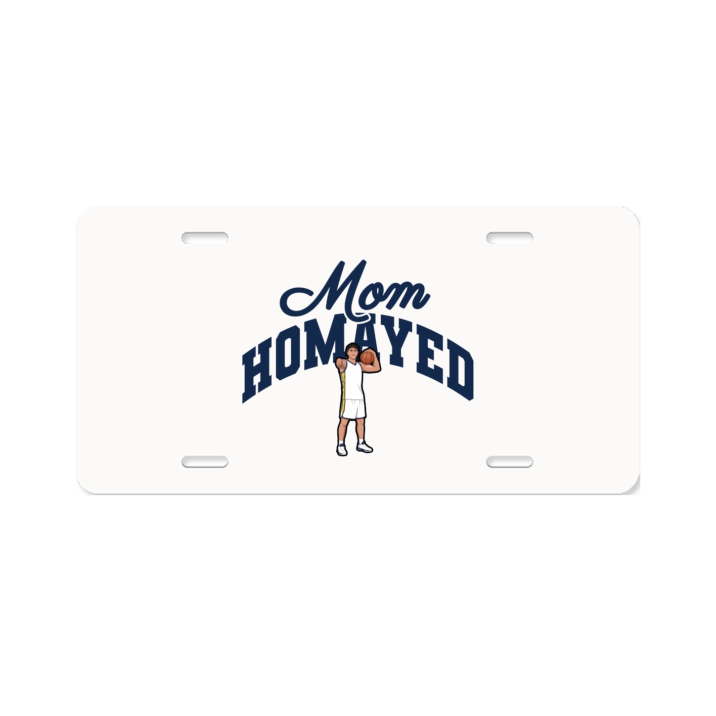 License Plate — Mothers Day Arch in Classic
