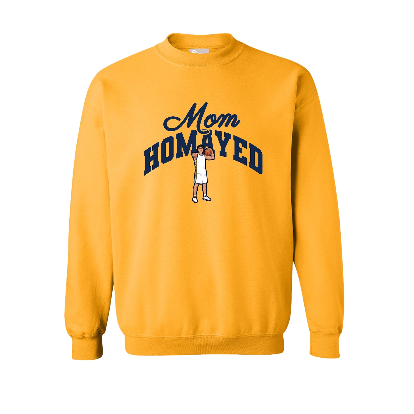 Fleece Crew — Mothers Day Arch in Gold