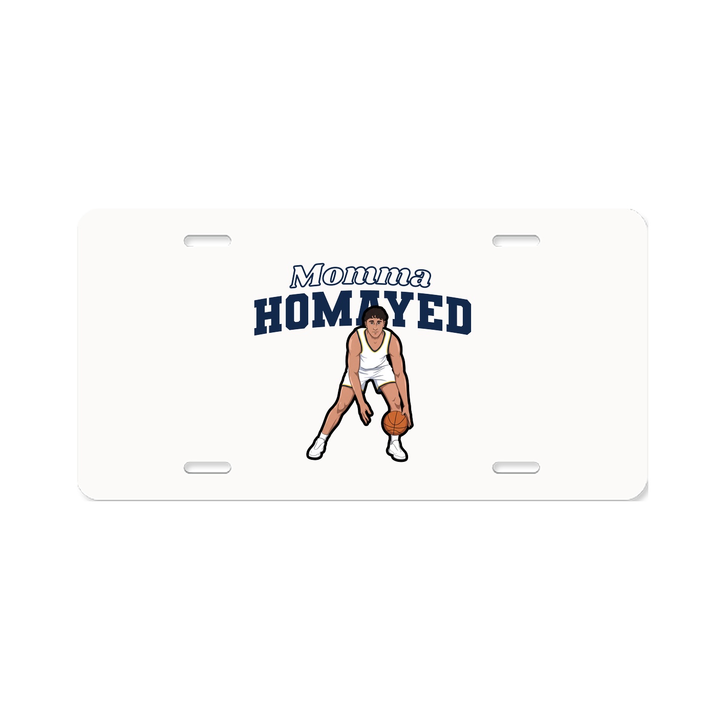 License Plate — Mothers Day Block in Classic