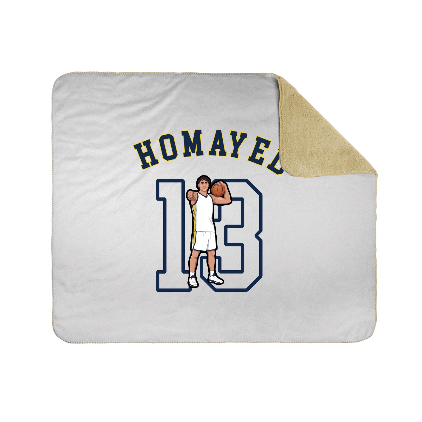 Throw Blanket — Shirsey Arch in White
