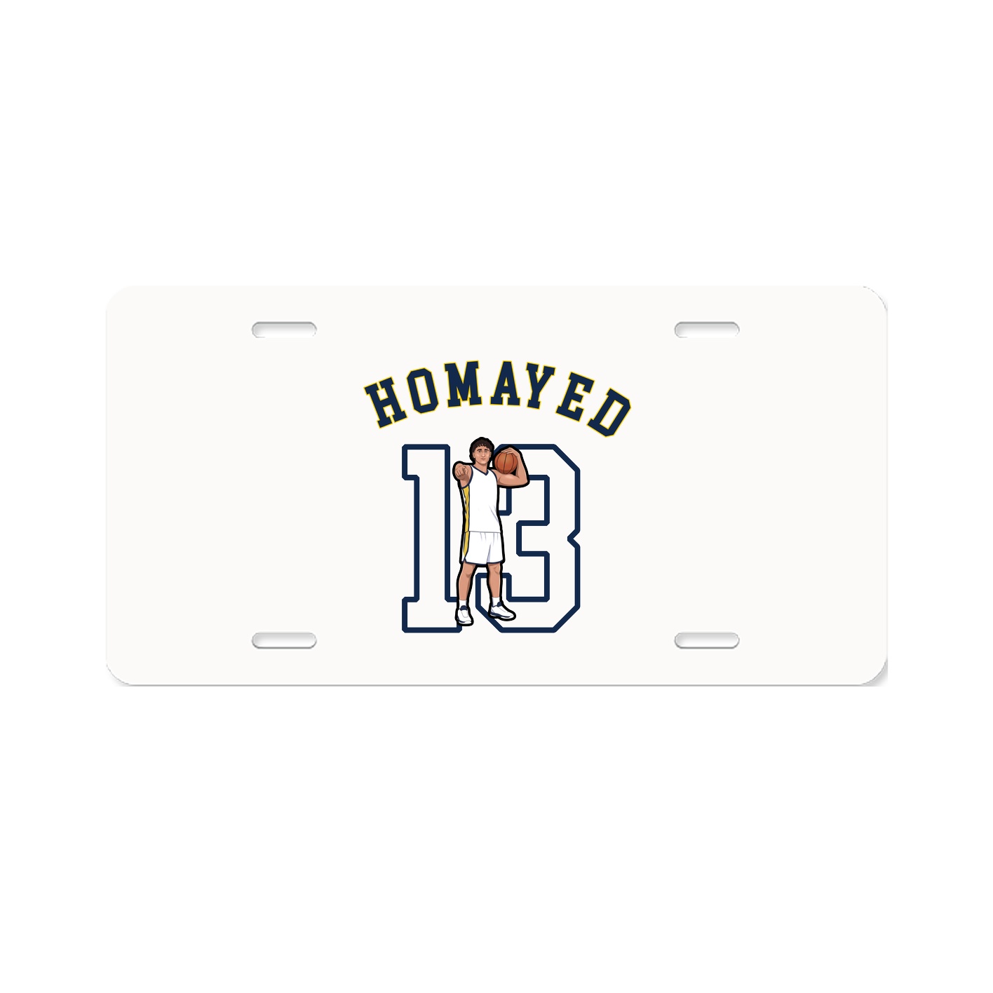License Plate — Shirsey Arch in Classic