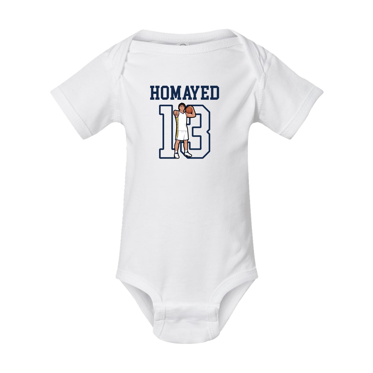 Baby Onesie — Shirsey in White