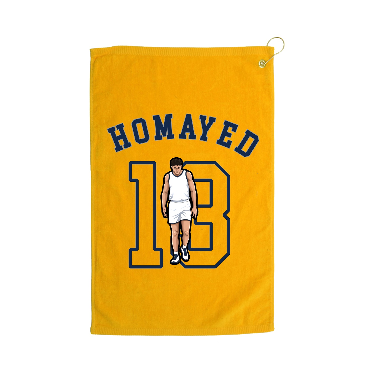 Golf Towel — Shirsey Arch in Gold