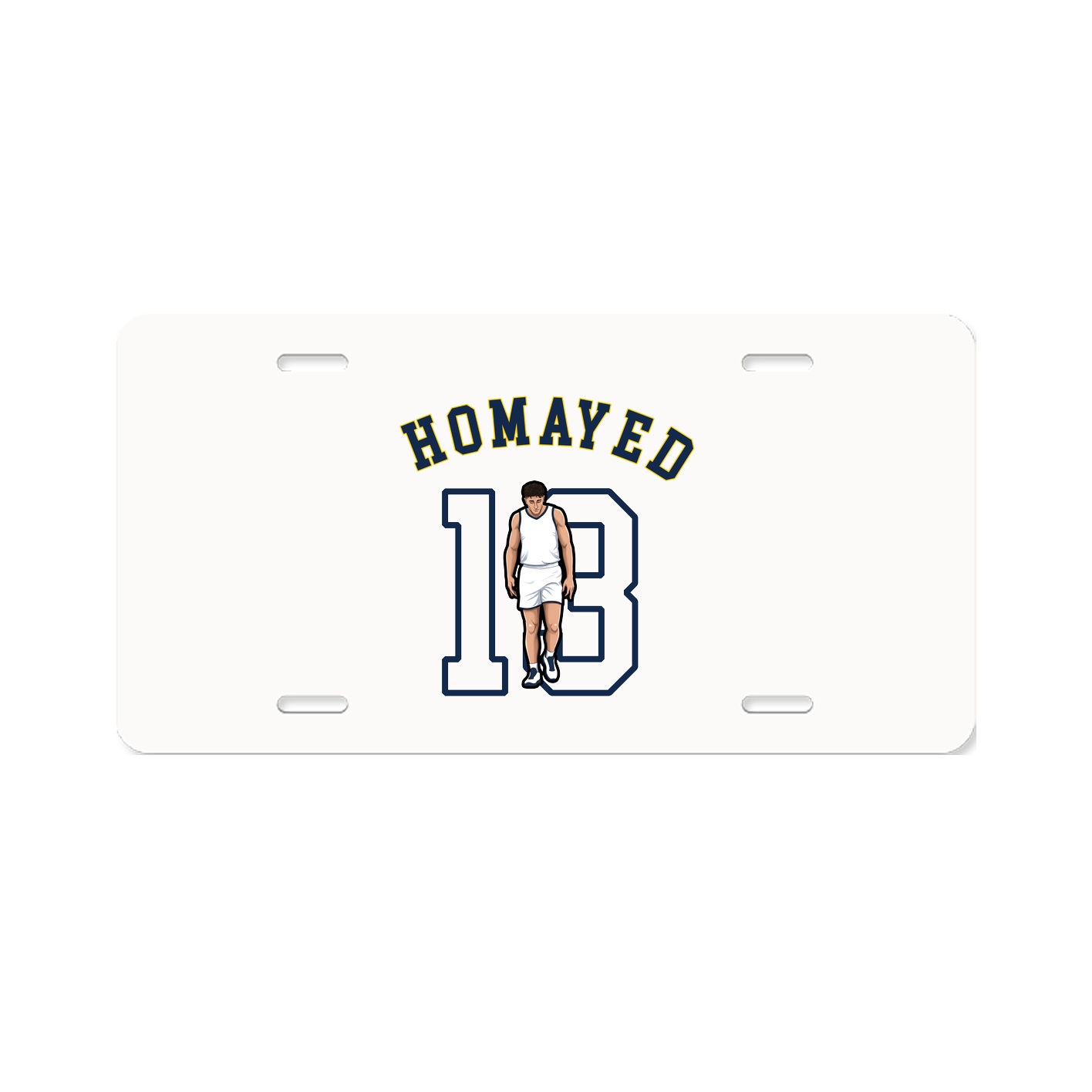License Plate — Shirsey Arch in Classic