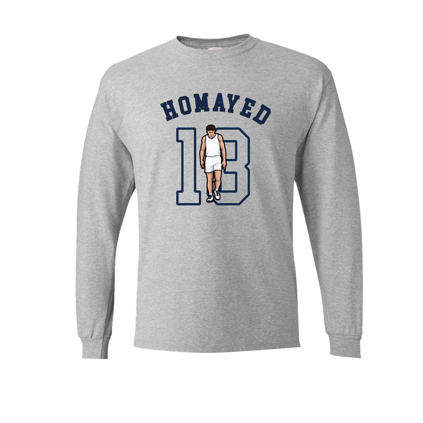 Long Sleeve Tee — Shirsey Arch in Grey
