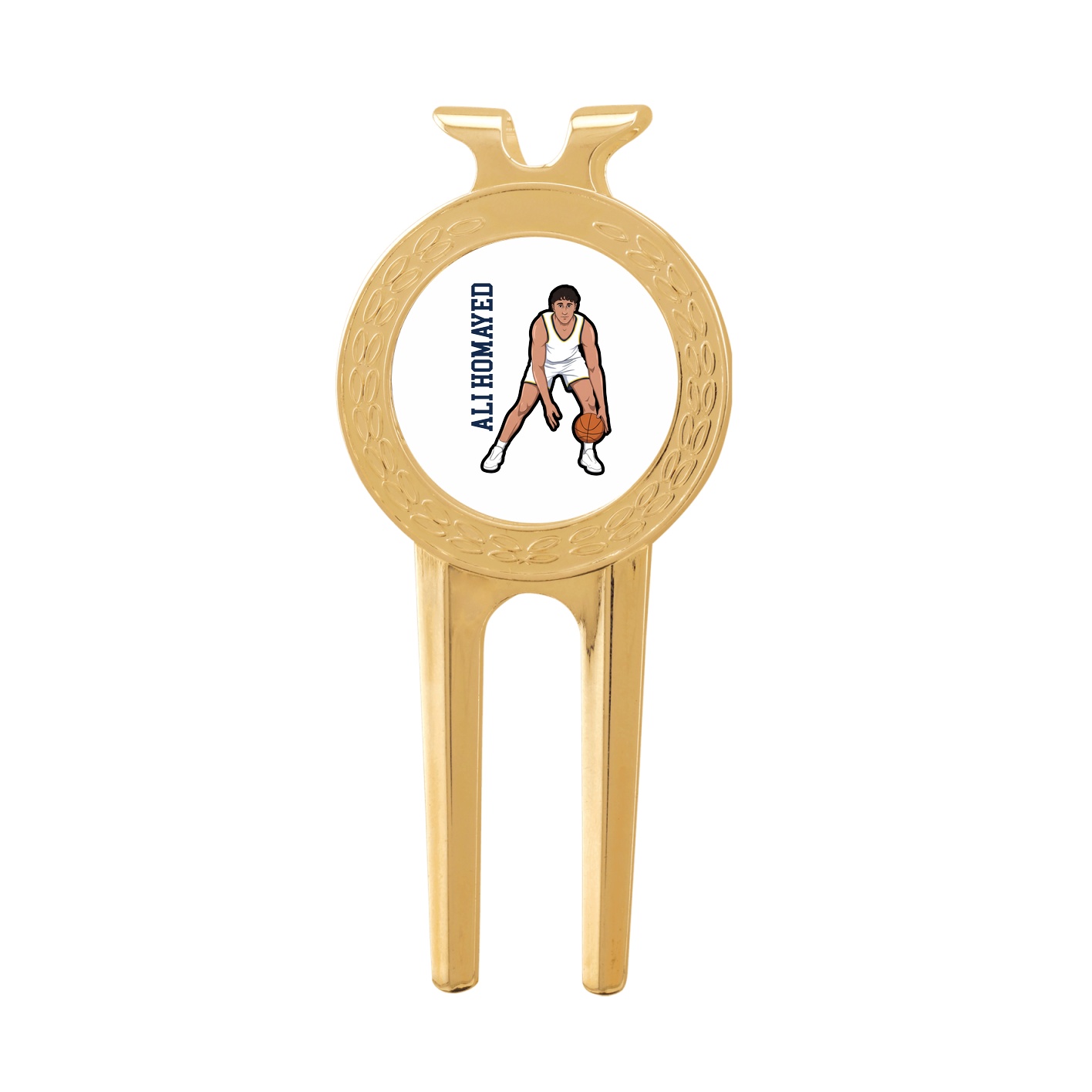 Divot Tool with Ball Marker — Name Vertical in Classic