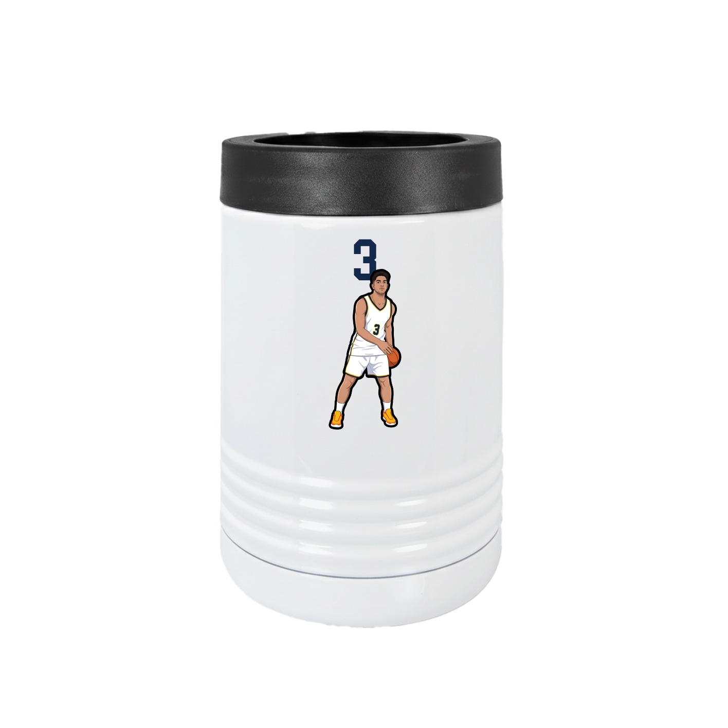 Beverage Holder — Number Top in White
