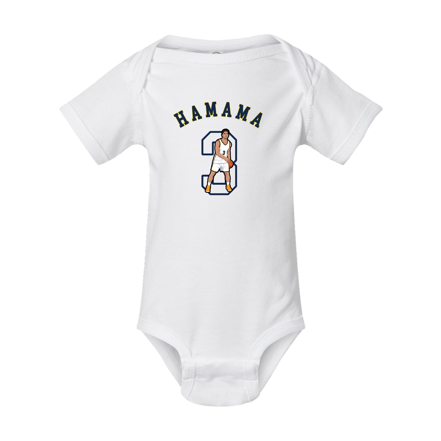 Baby Onesie — Shirsey Arch in White