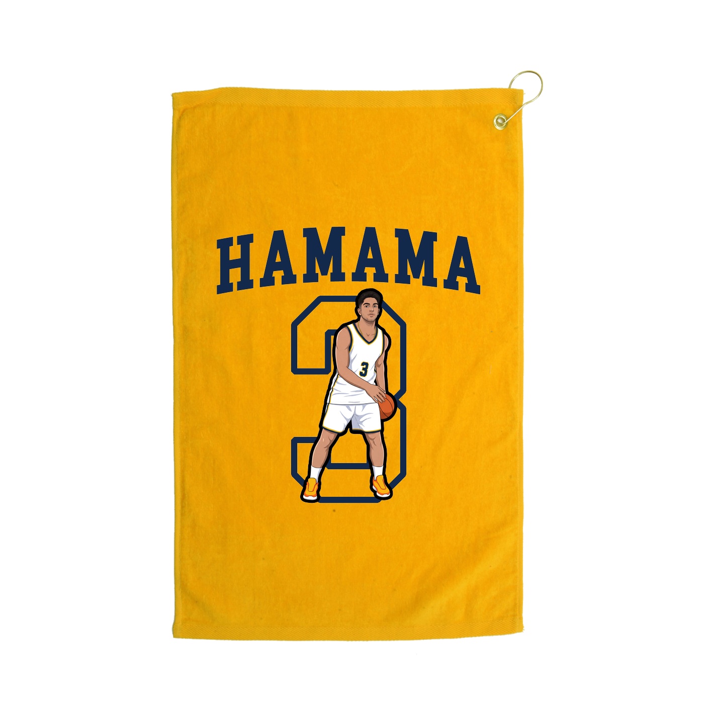 Golf Towel — Shirsey in Gold