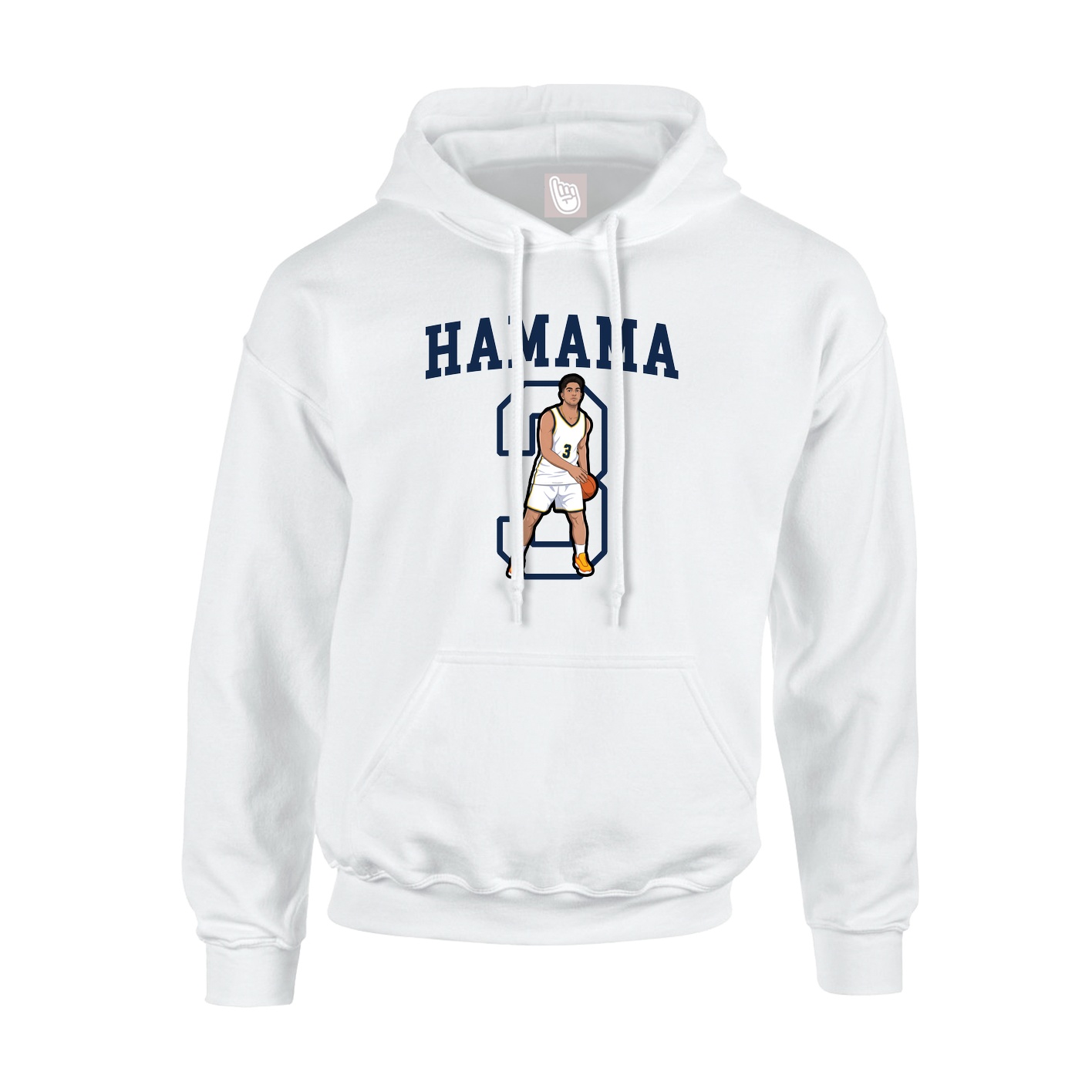 Hoodie — Shirsey in White
