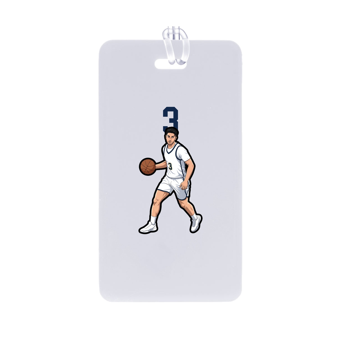 Bag Tag — Number Top in Classic