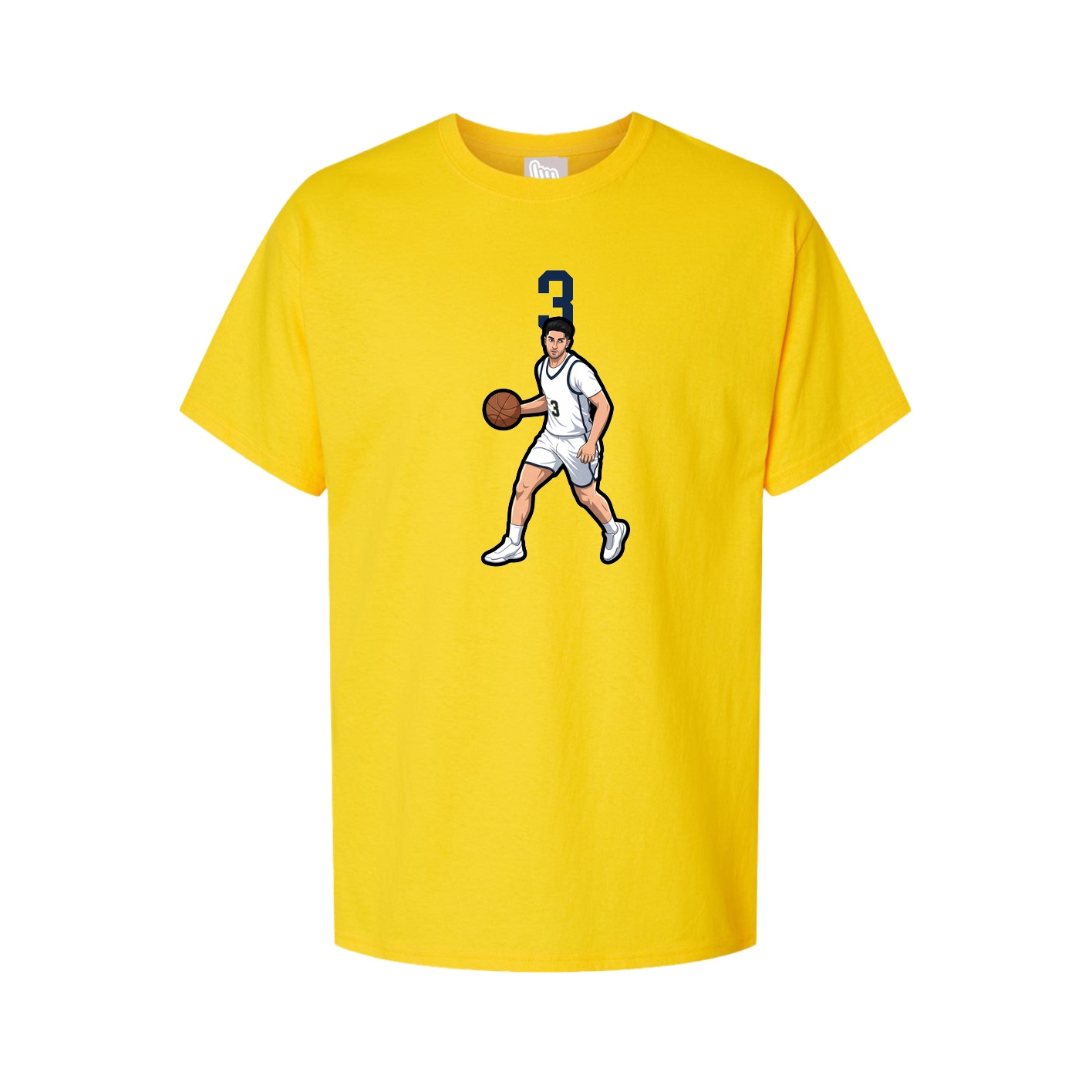 Tee — Number Top in Gold