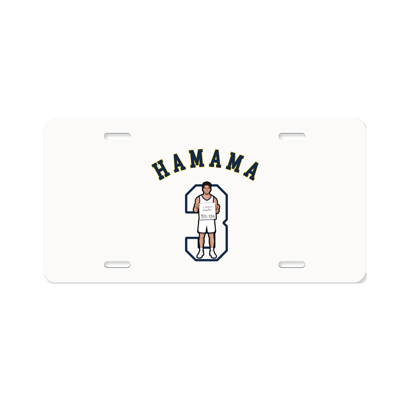 License Plate — Shirsey Arch in Classic