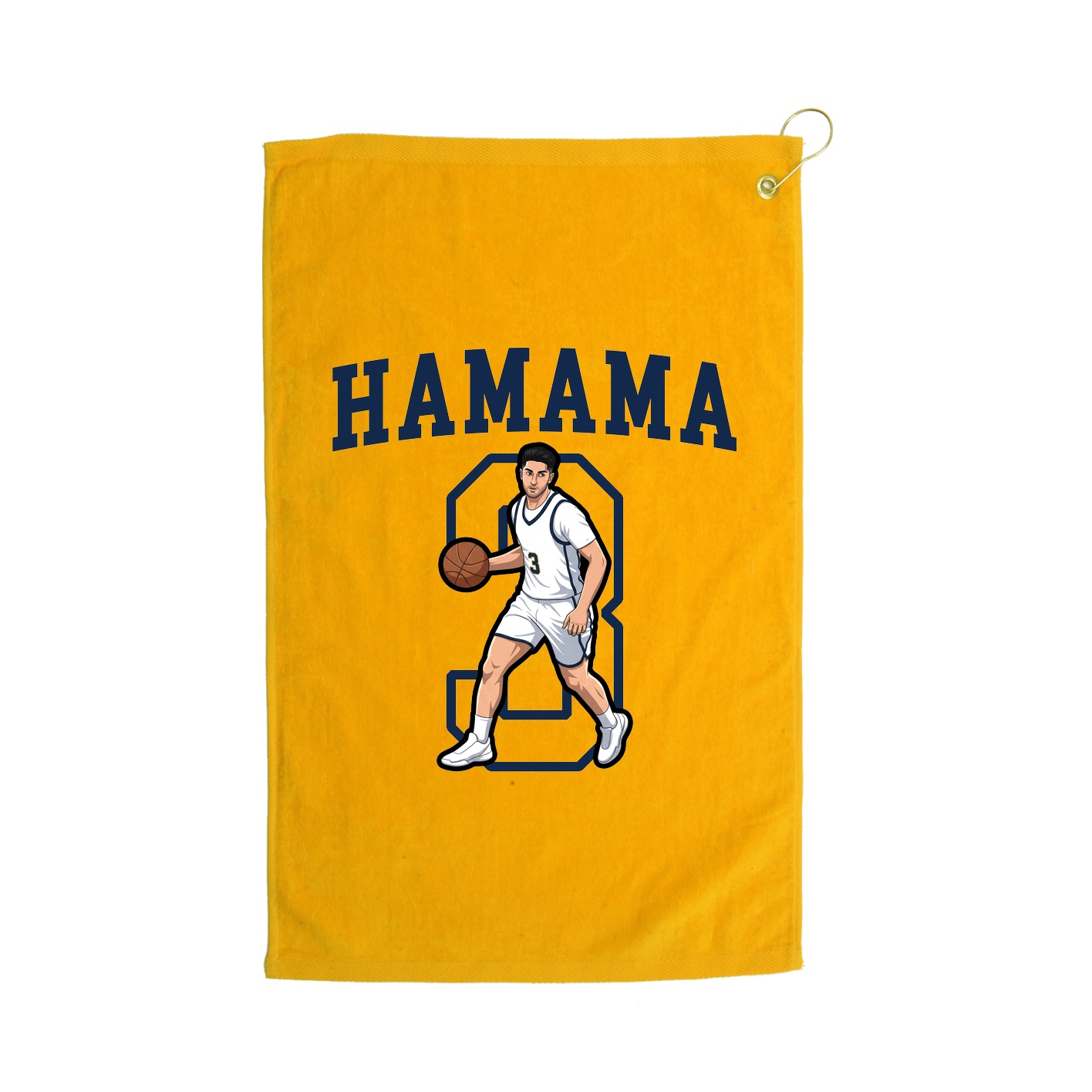Golf Towel — Shirsey in Gold