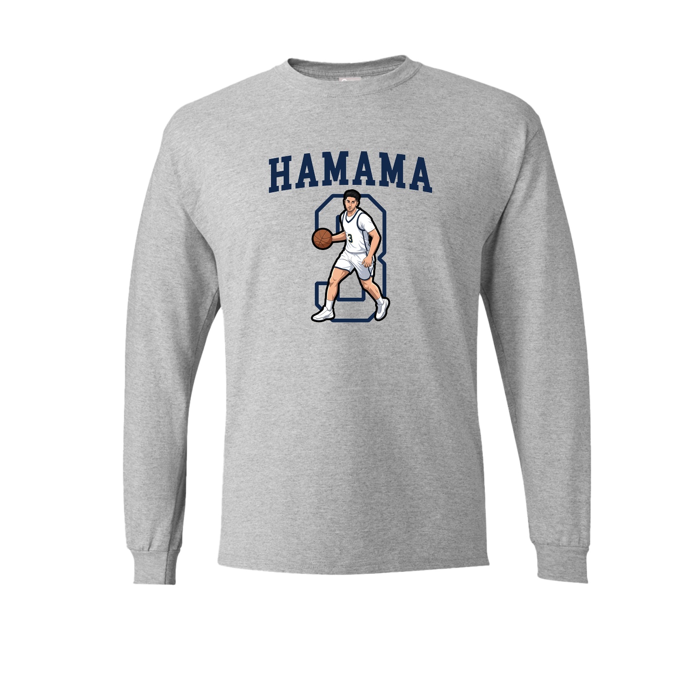 Long Sleeve Tee — Shirsey in Grey