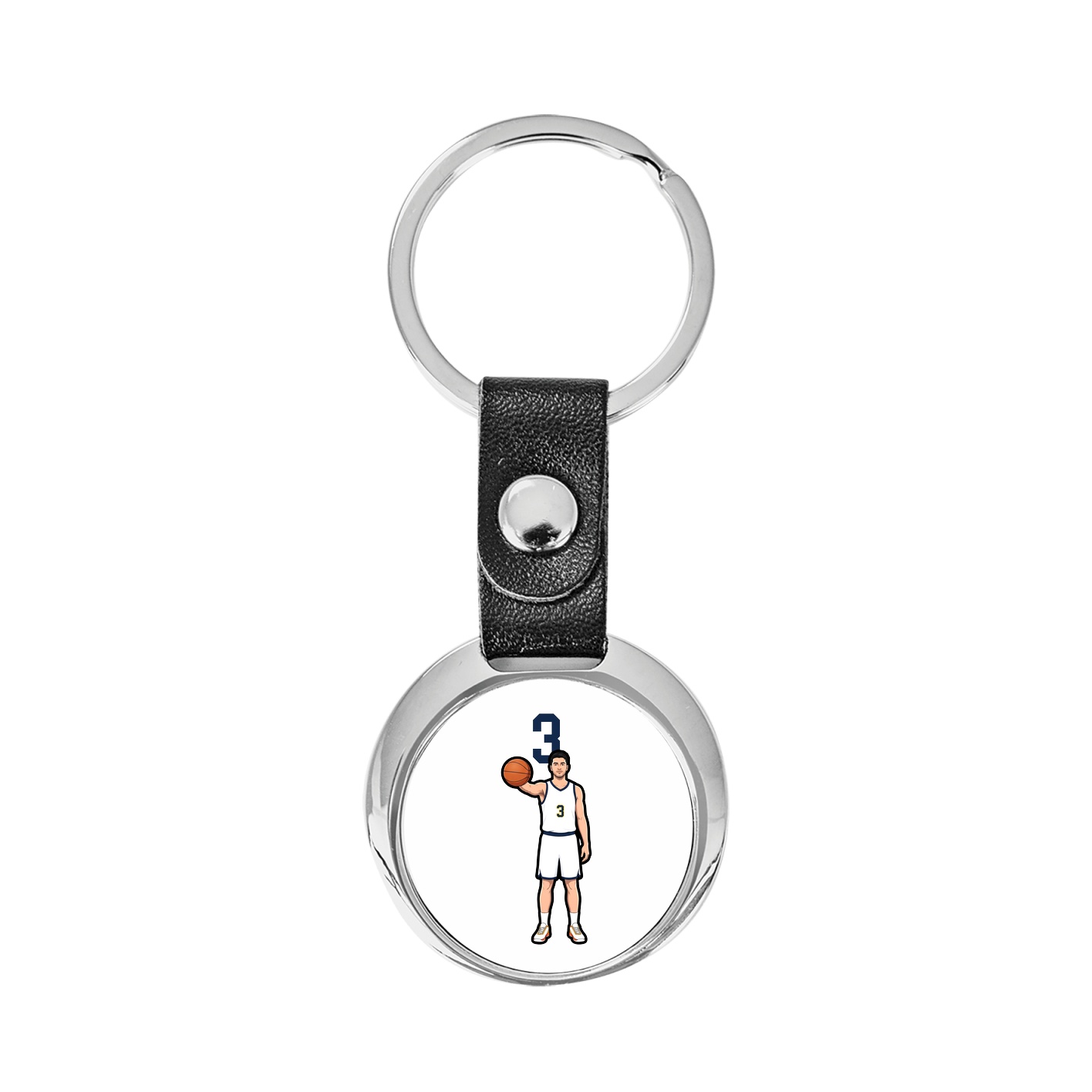 Key Chain — Number Top in Classic