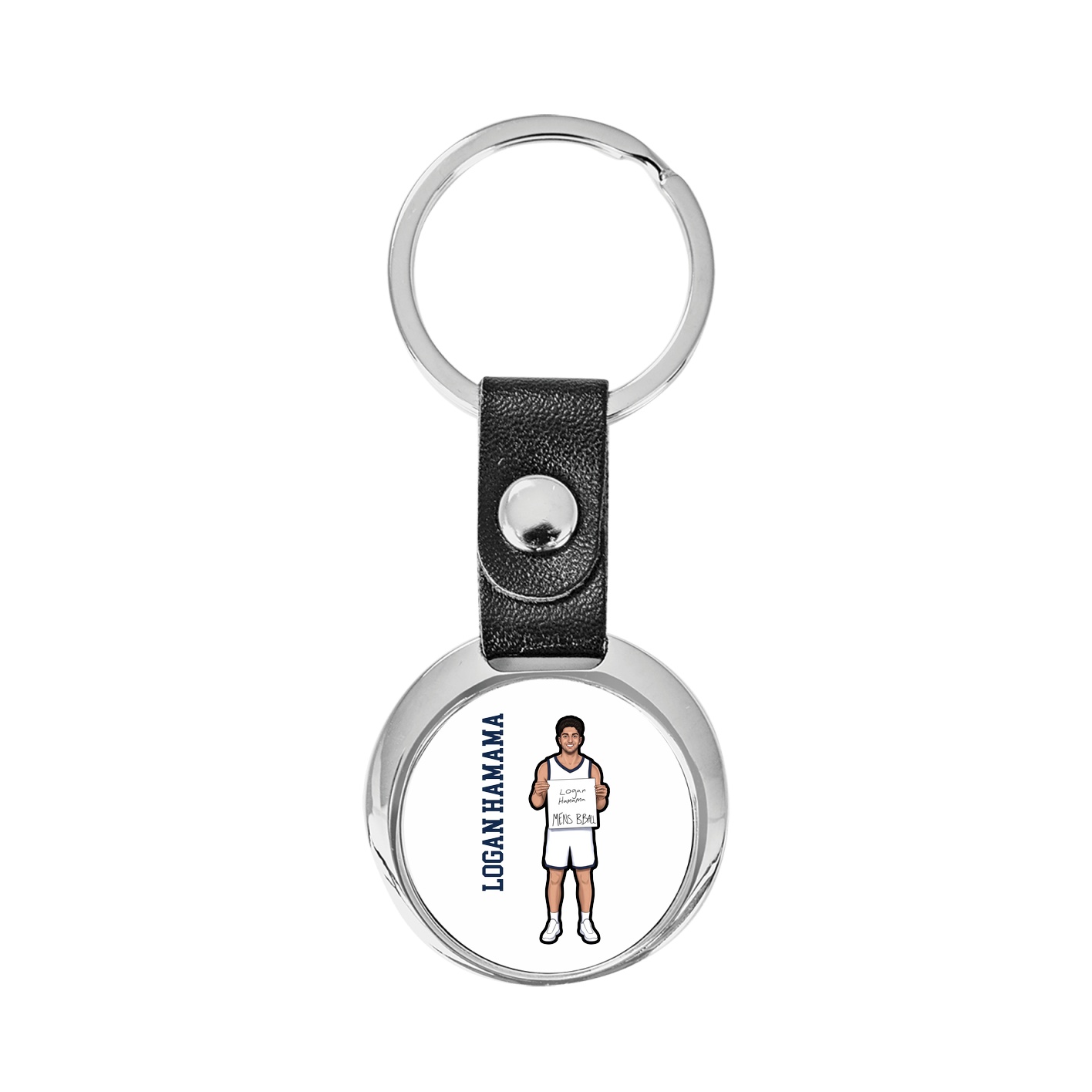 Key Chain — Name Vertical in Classic