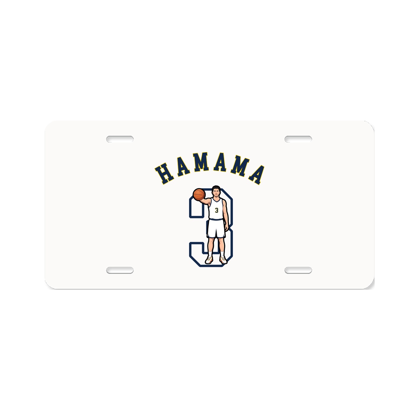 License Plate — Shirsey Arch in Classic