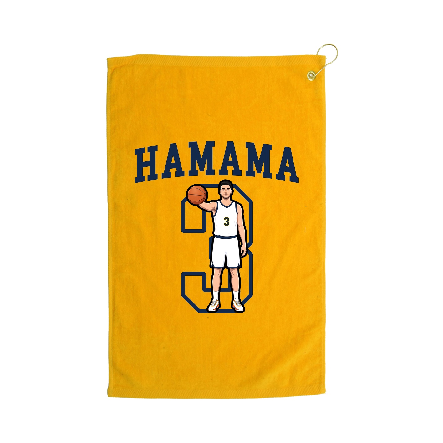 Golf Towel — Shirsey in Gold