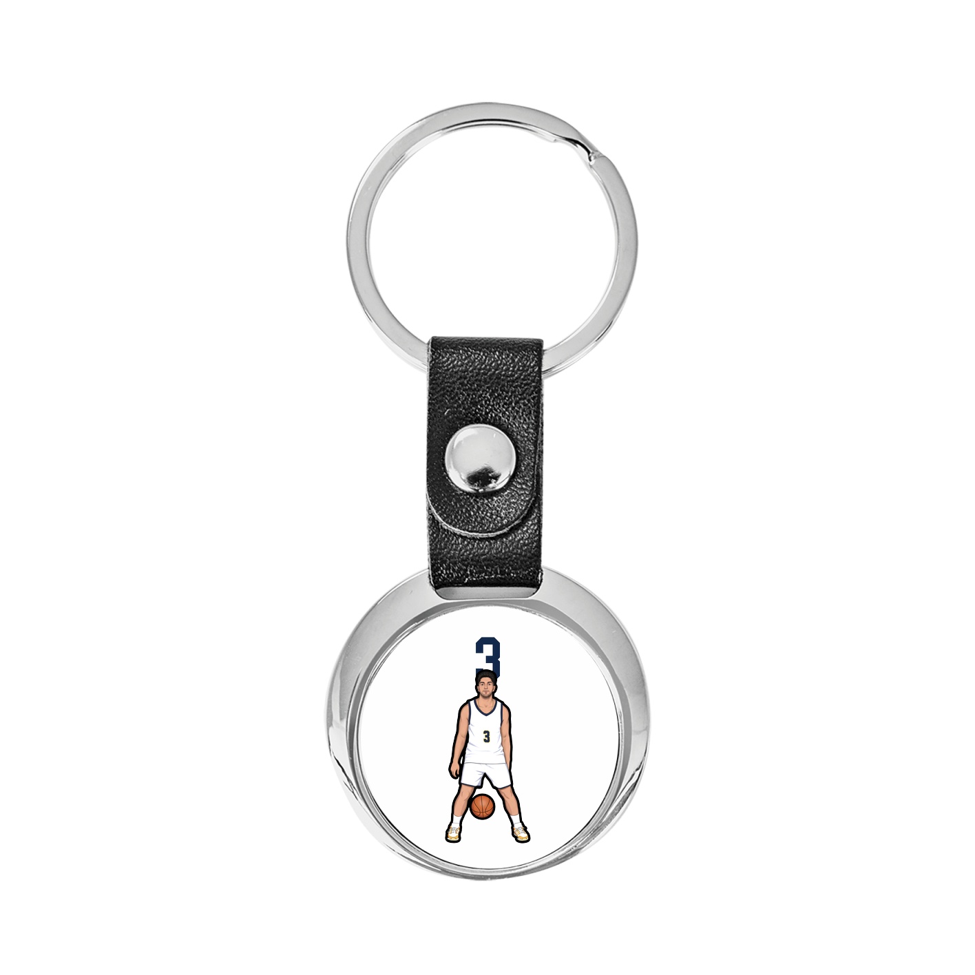 Key Chain — Number Top in Classic