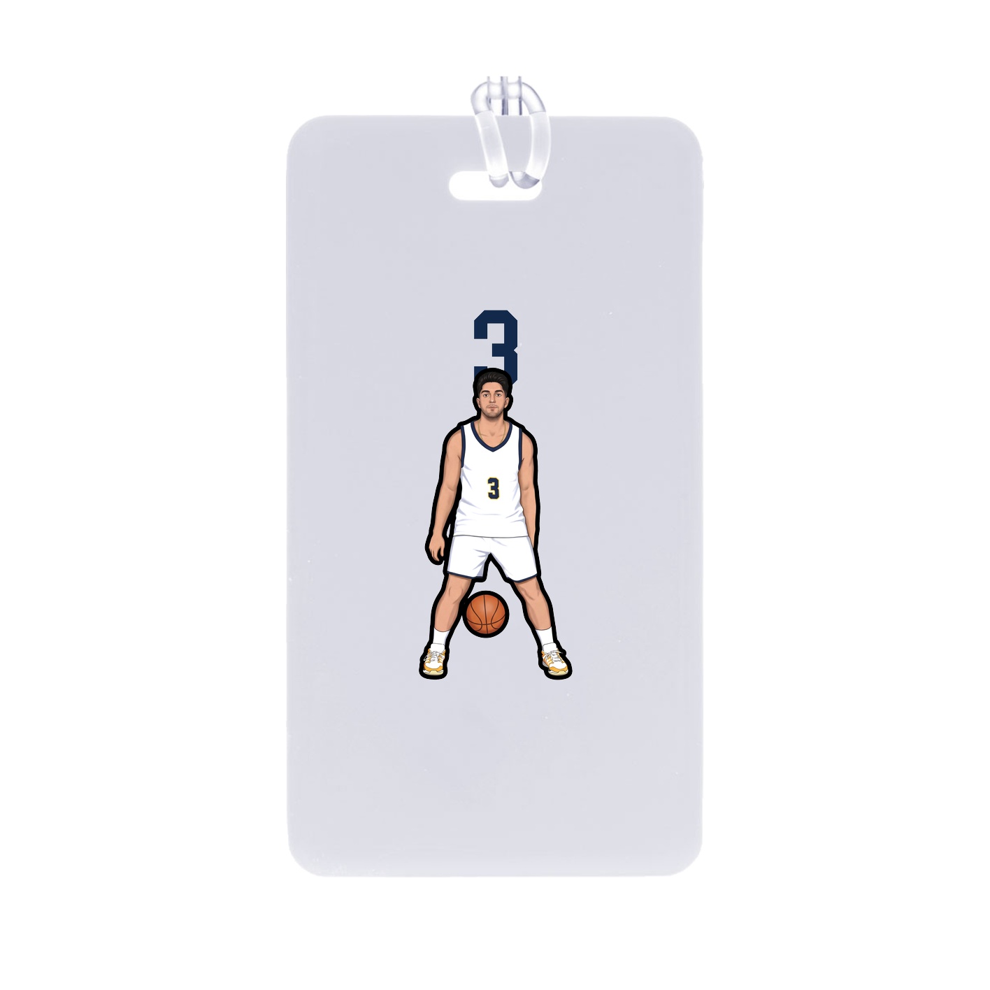 Bag Tag — Number Top in Classic