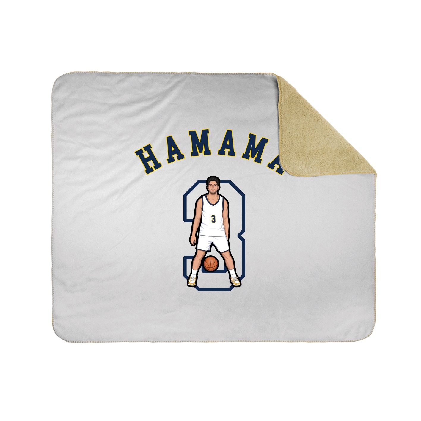 Throw Blanket — Shirsey Arch in White