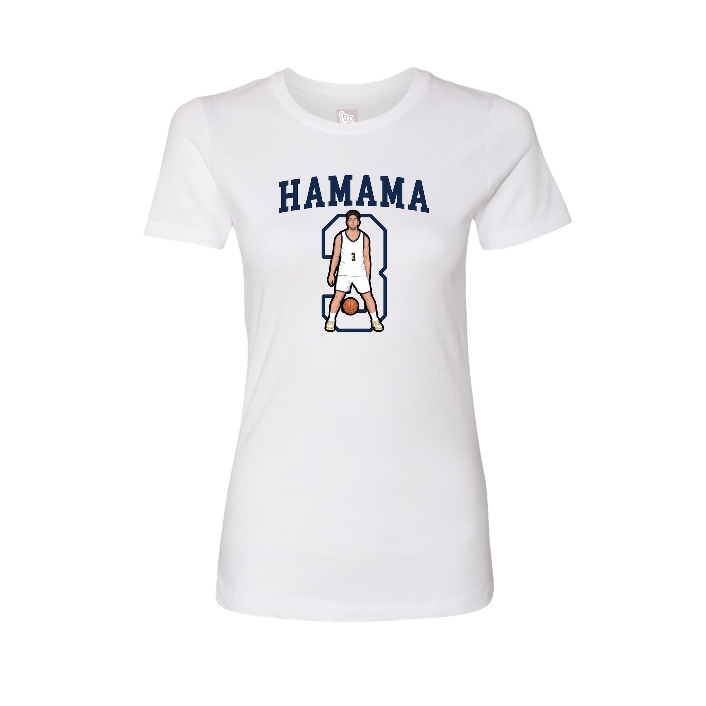Fitted Women's Tee — Shirsey in White