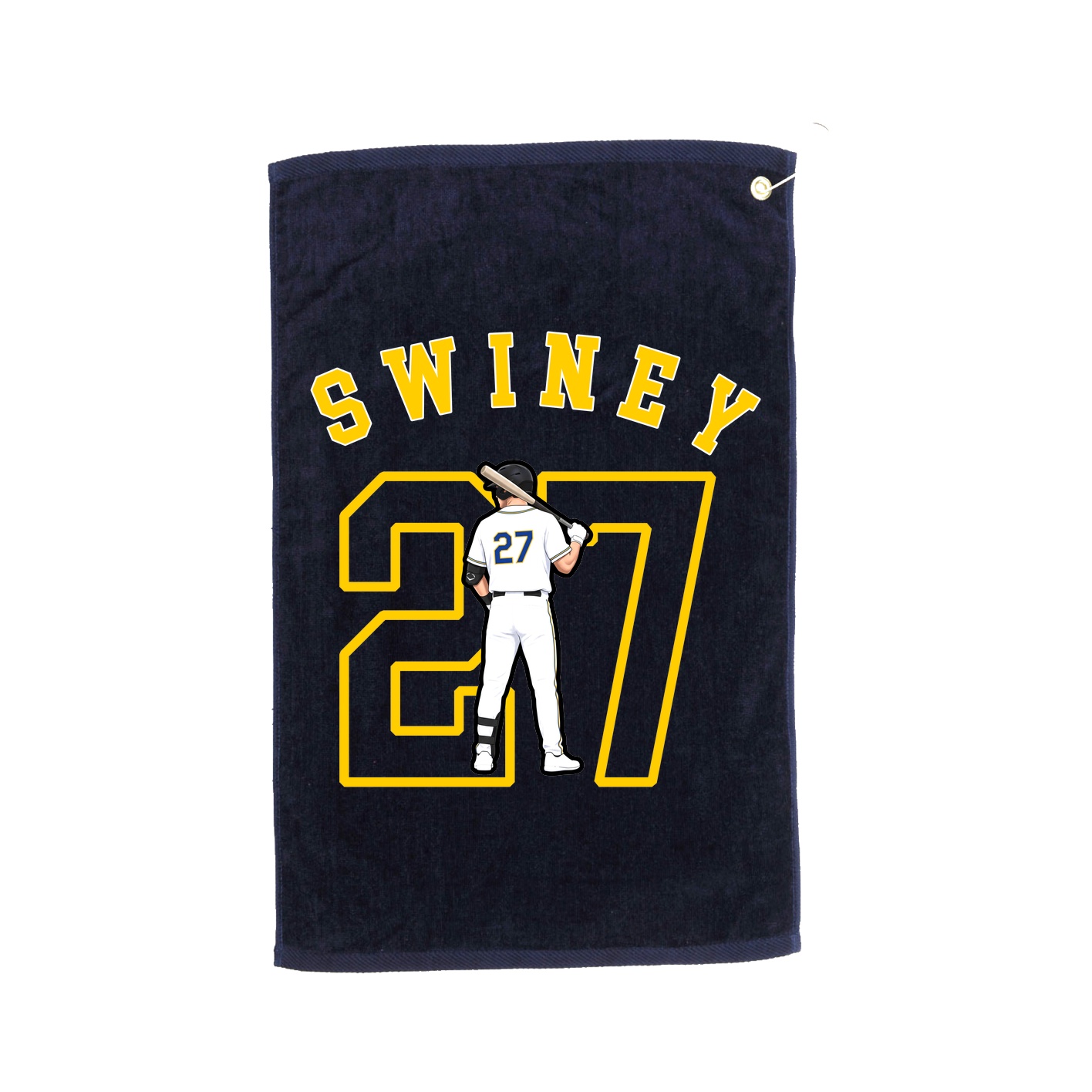 Golf Towel — Shirsey Arch in Navy