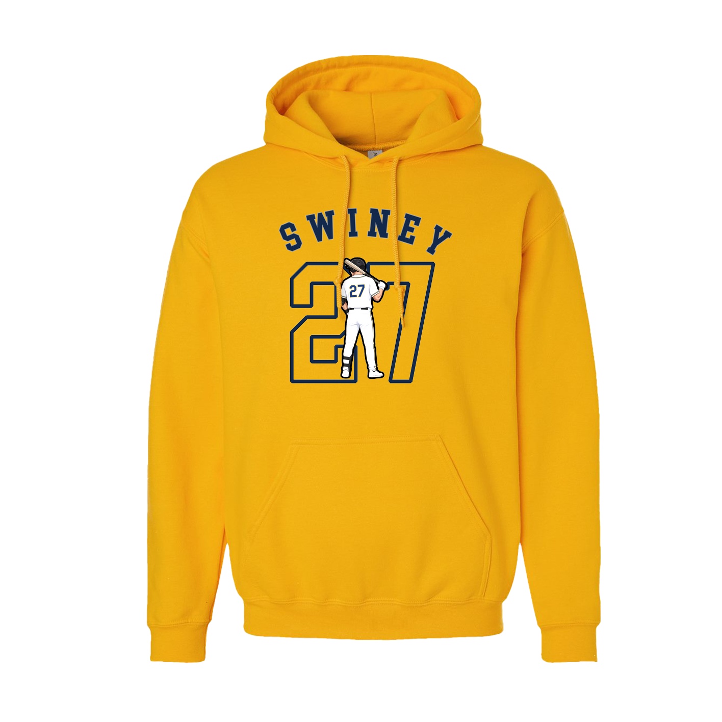 Youth Hoodie — Shirsey Arch in Gold