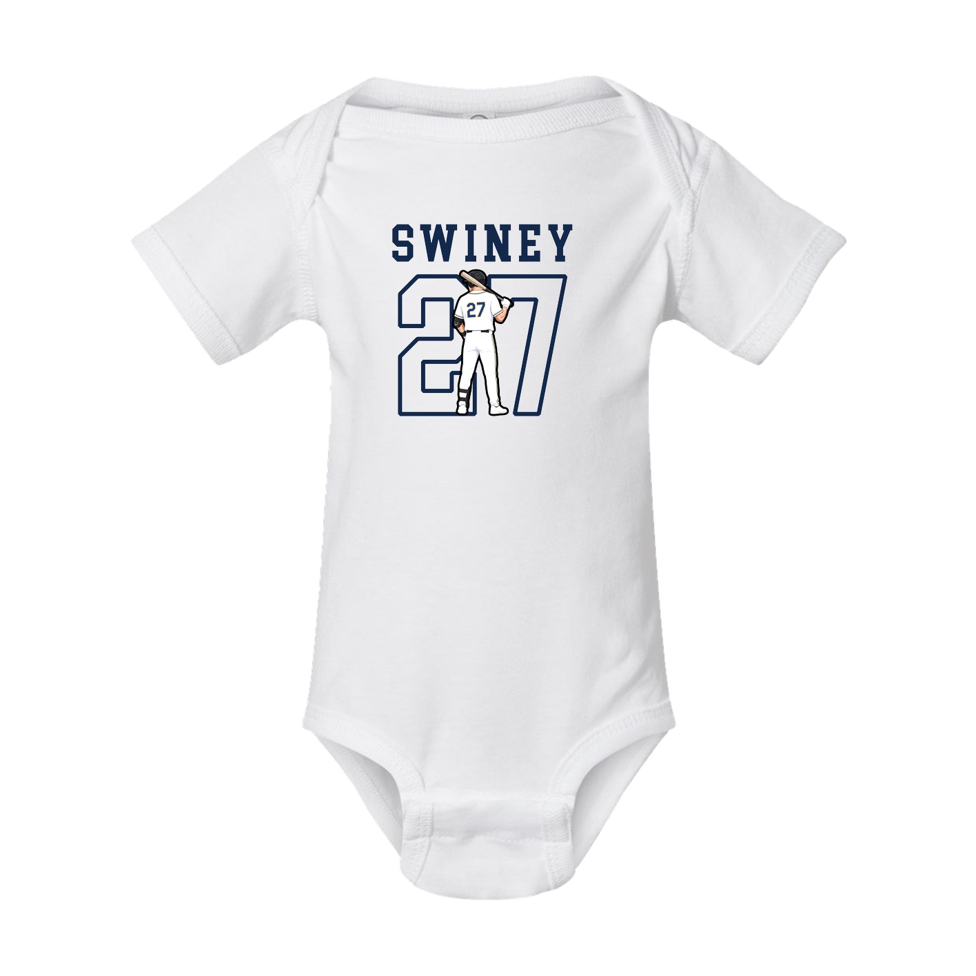 Baby Onesie — Shirsey in White
