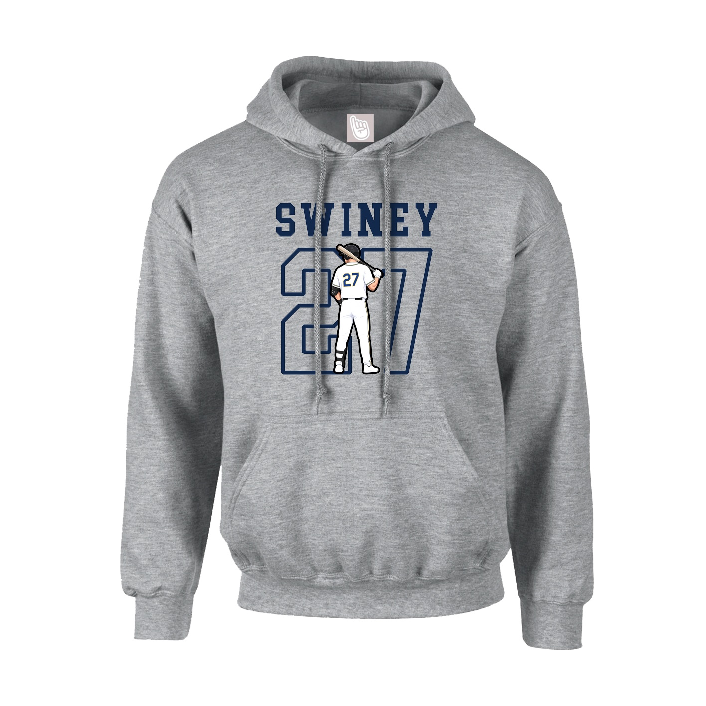 Youth Hoodie — Shirsey in Grey