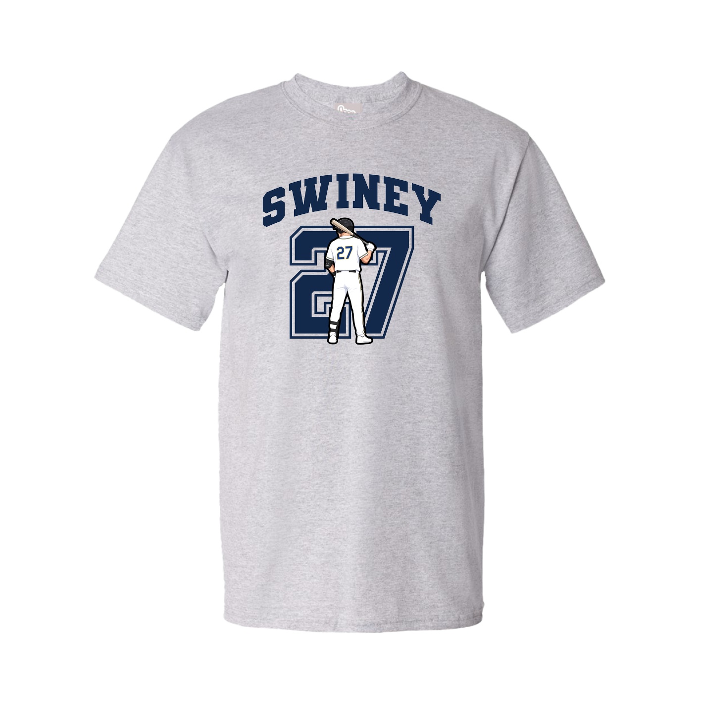 Tee — Number in Grey