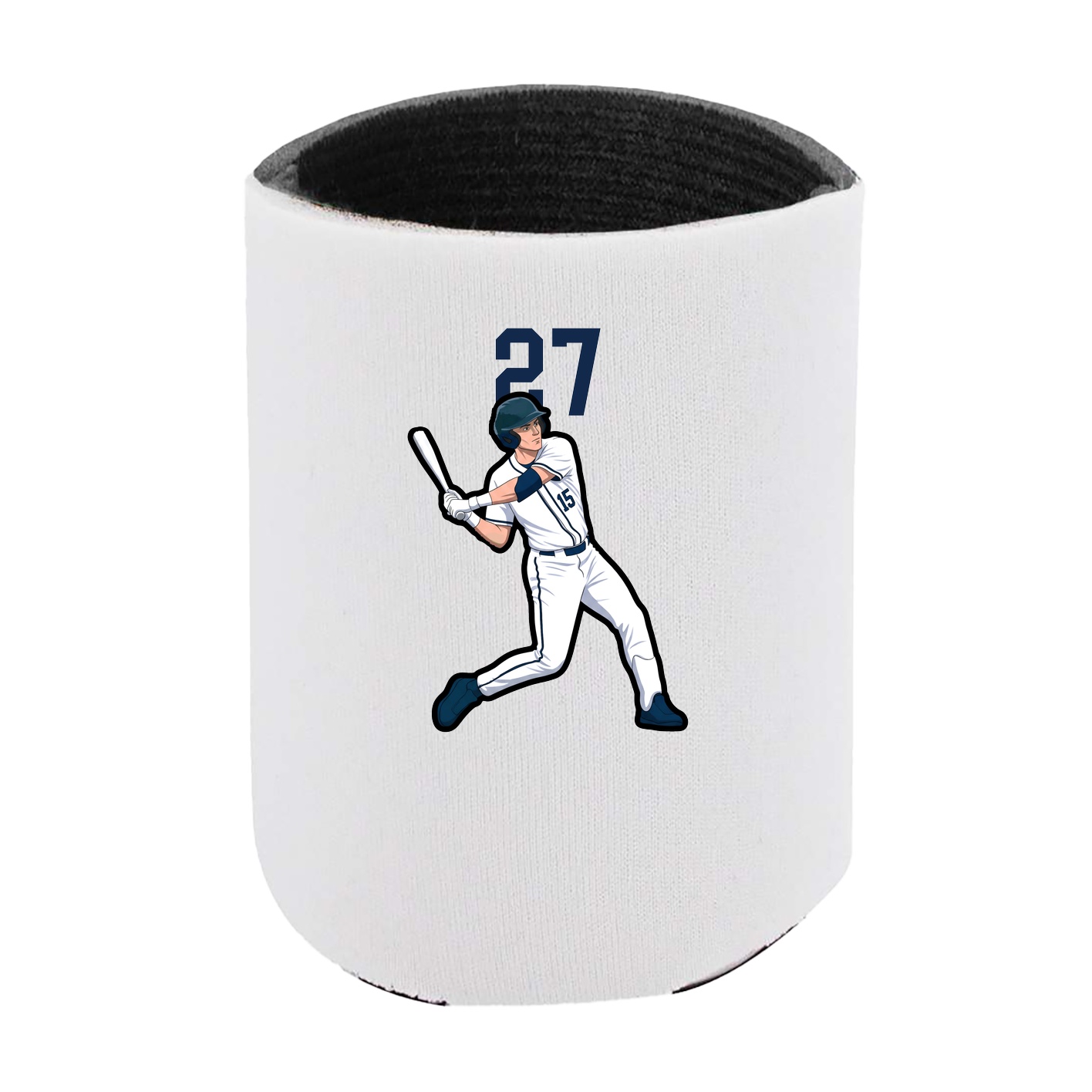 Can Holder — Number Top in White