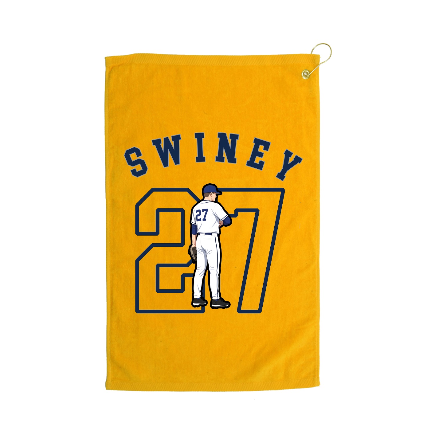 Golf Towel — Shirsey Arch in Gold