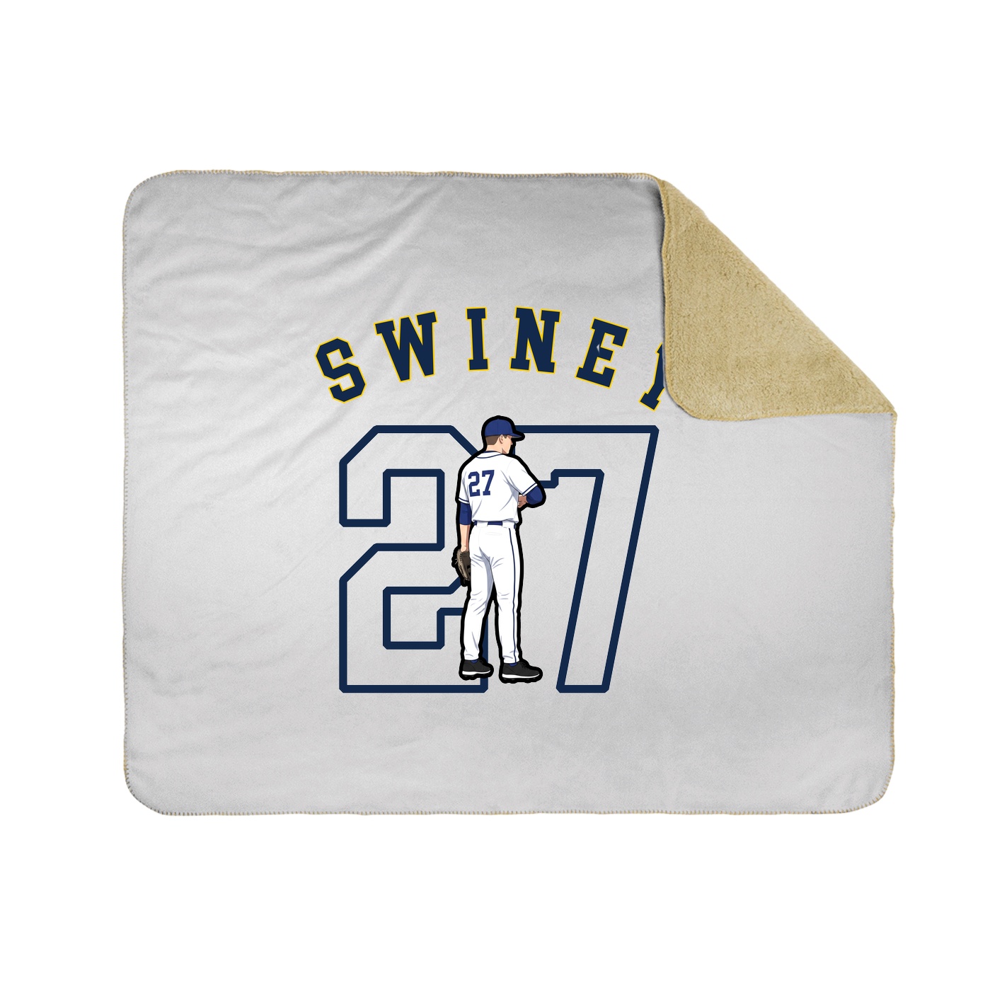 Throw Blanket — Shirsey Arch in White