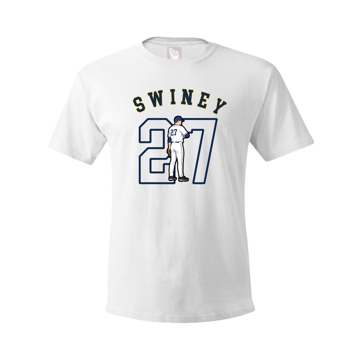 Tee — Shirsey Arch in White