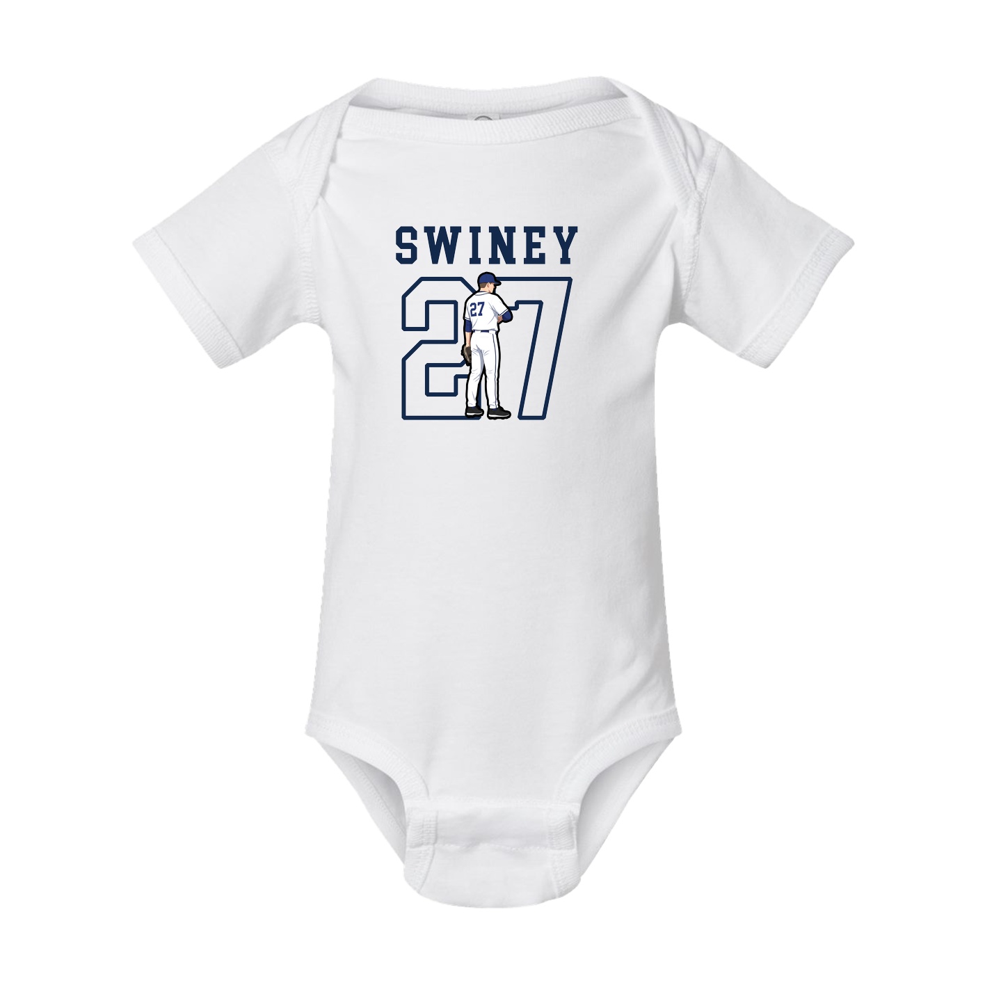 Baby Onesie — Shirsey in White