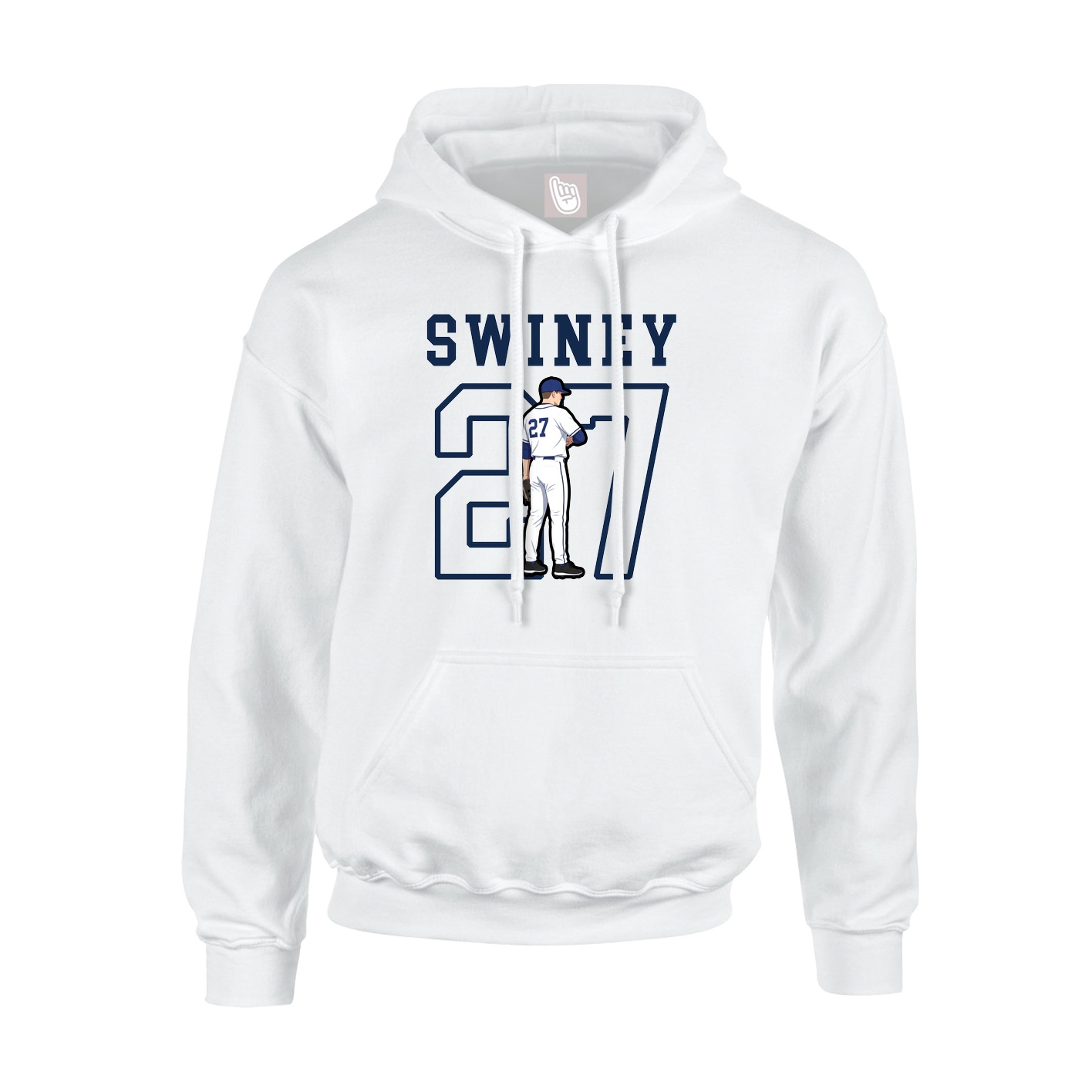 Youth Hoodie — Shirsey in White
