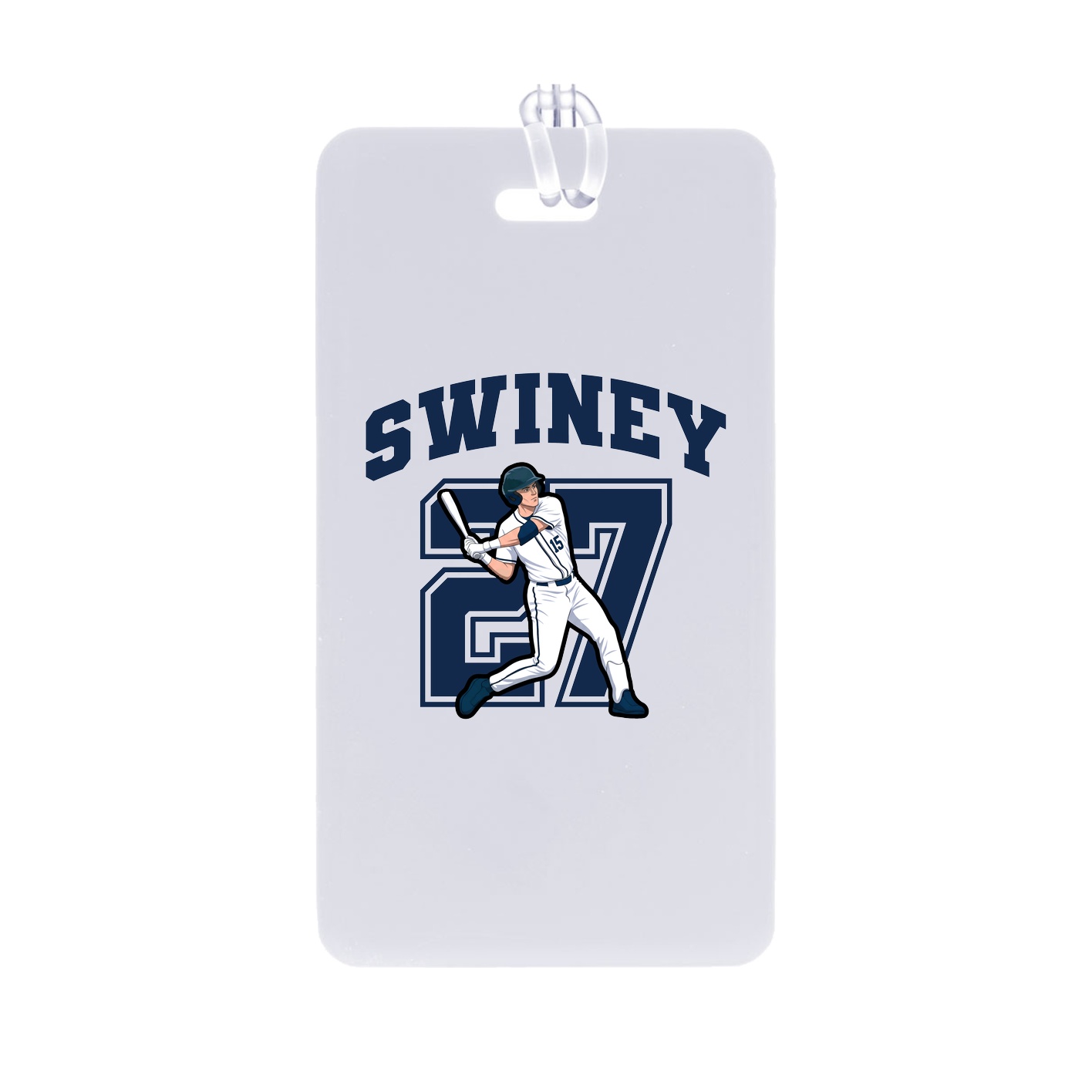 Bag Tag — Number in Classic