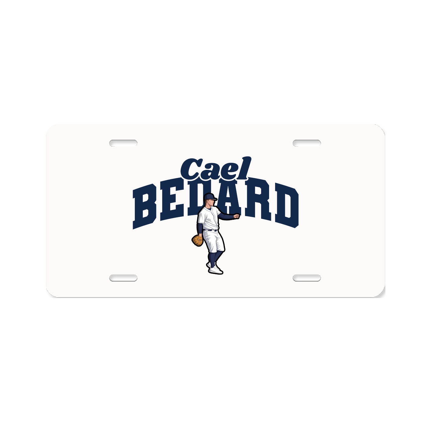 License Plate — Signature Arch in Classic