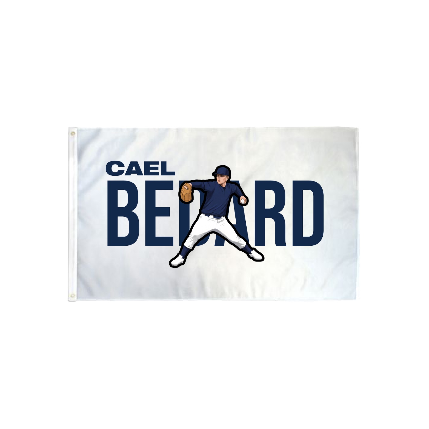3x5 Flag — Player Name in Classic