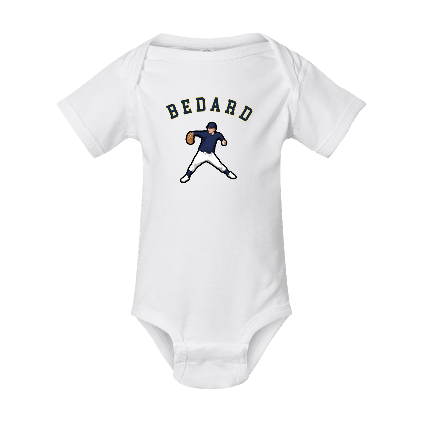 Baby Onesie — Shirsey Arch in White
