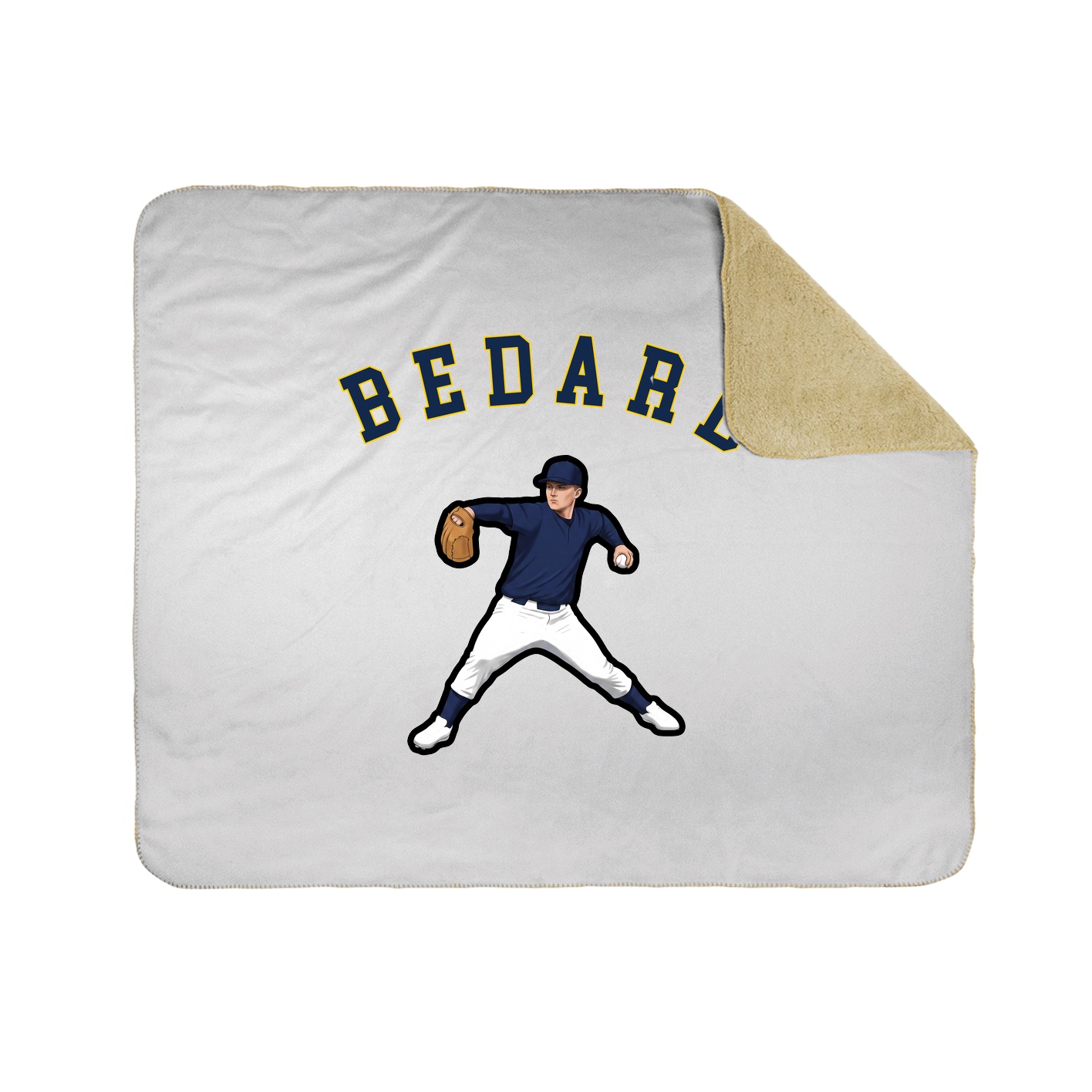 Throw Blanket — Shirsey Arch in White