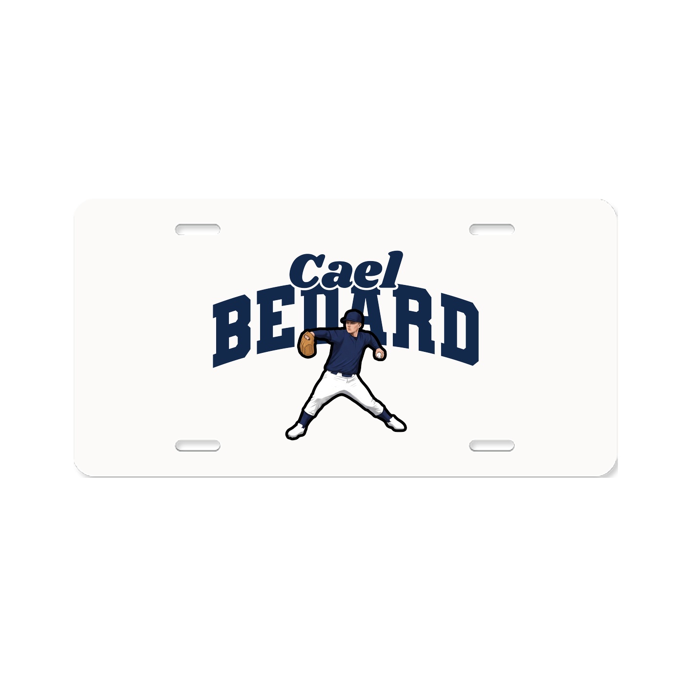 License Plate — Signature Arch in Classic