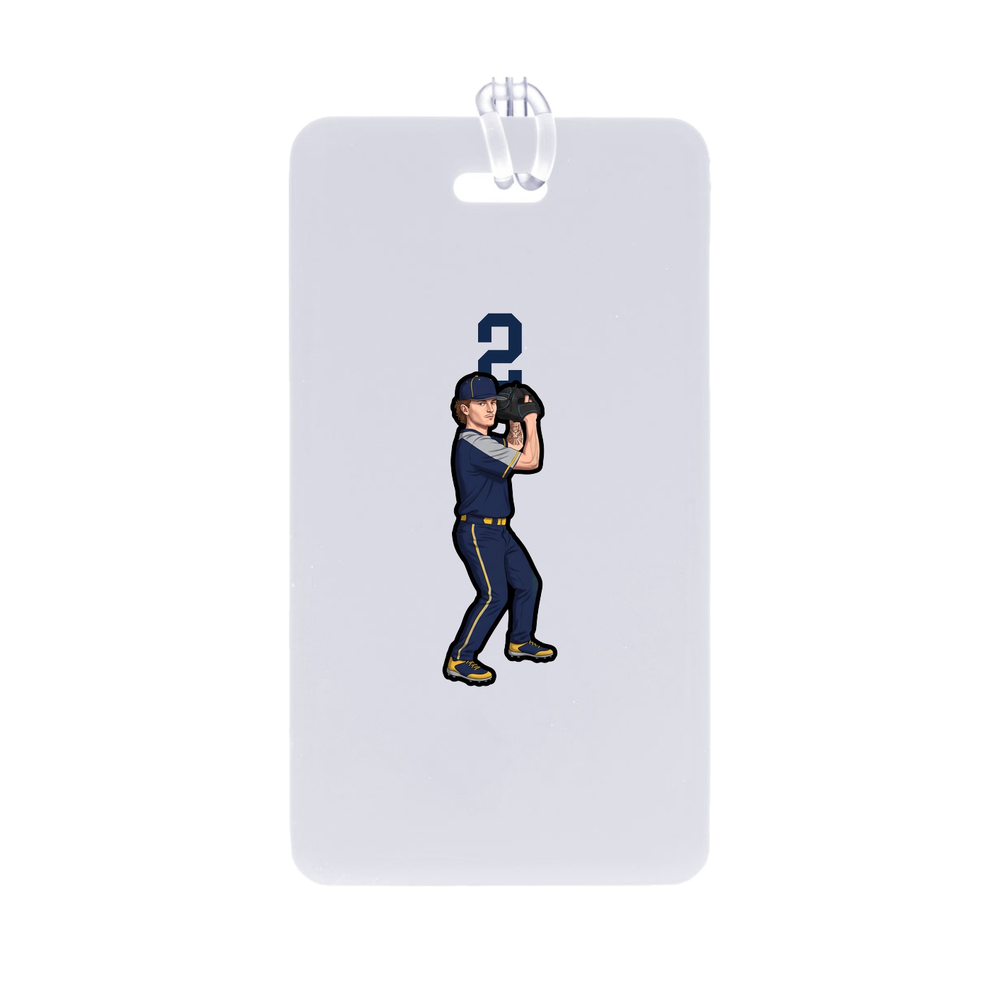 Bag Tag — Number Top in Classic