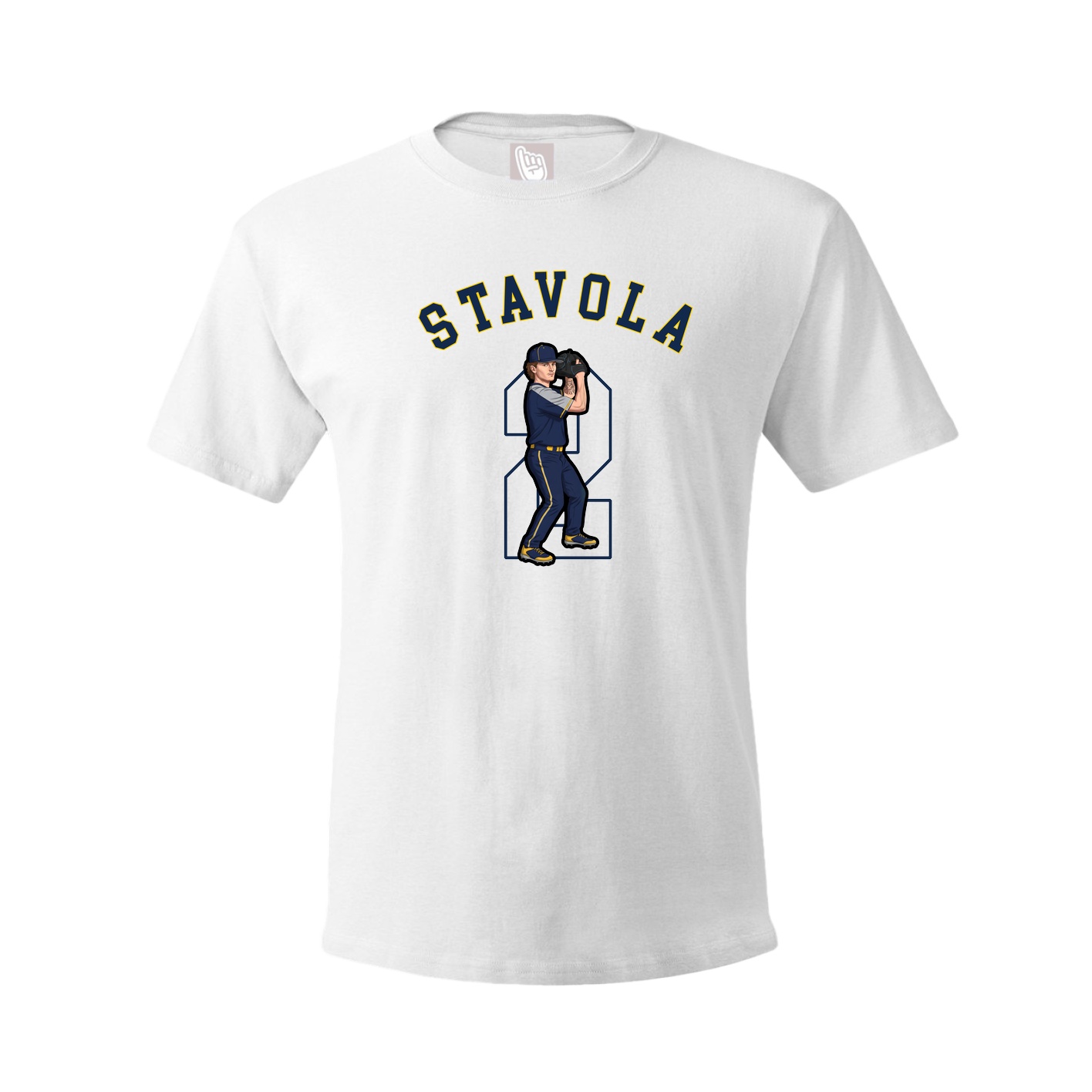 Youth Tee — Shirsey Arch in White
