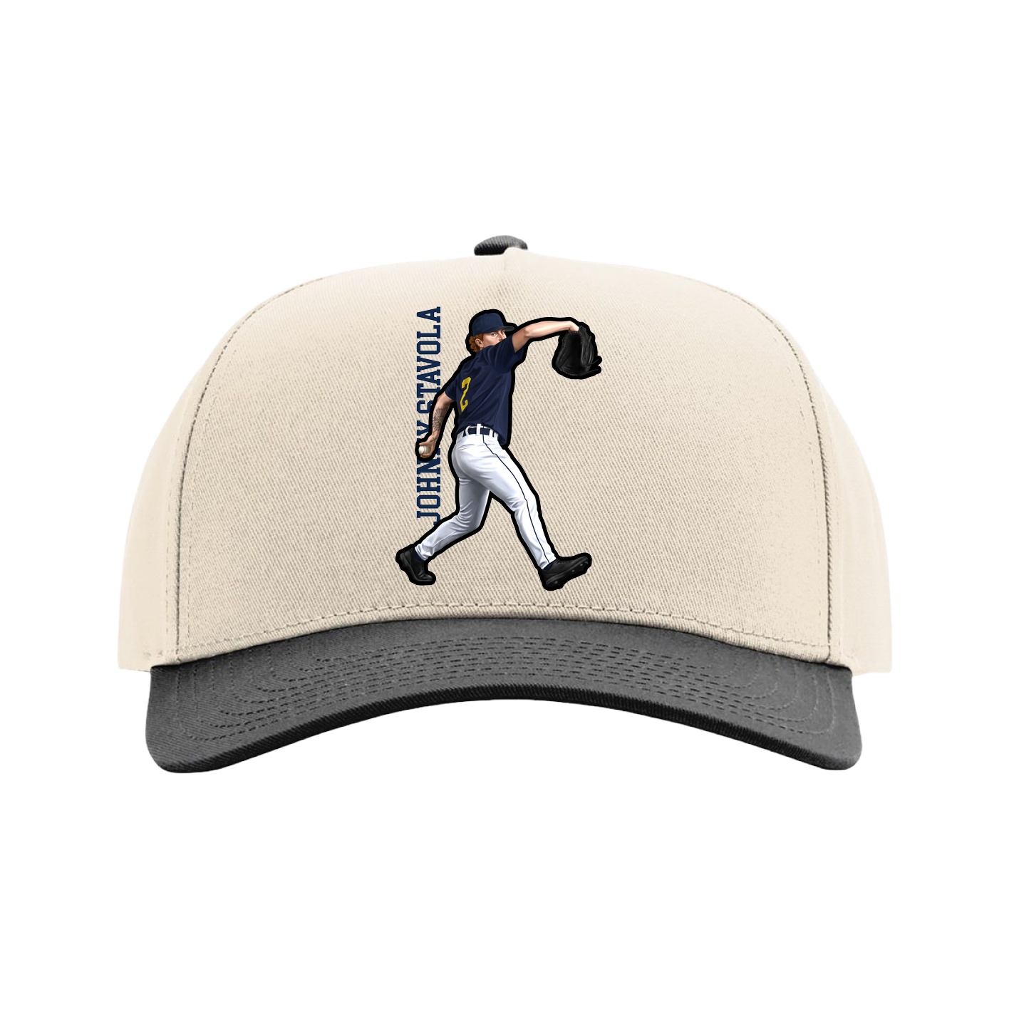 Full Fabric Five-Panel Champ Cap