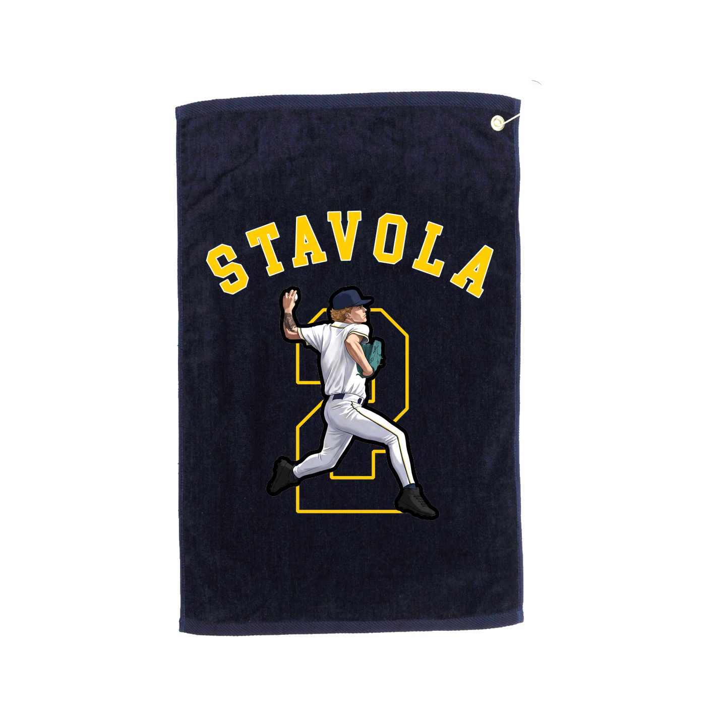 Golf Towel — Shirsey Arch in Navy