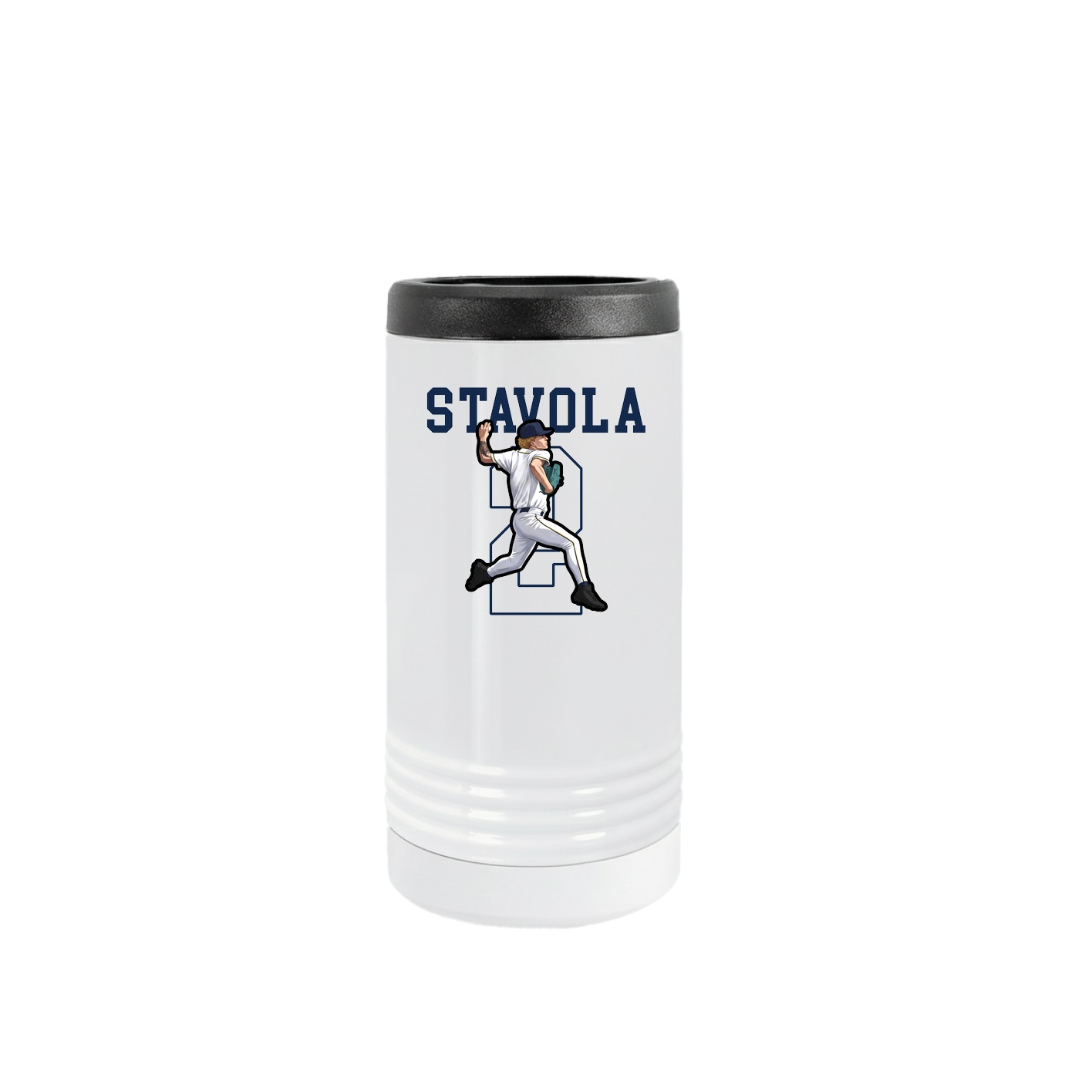 Slim Beverage Holder — Shirsey in White